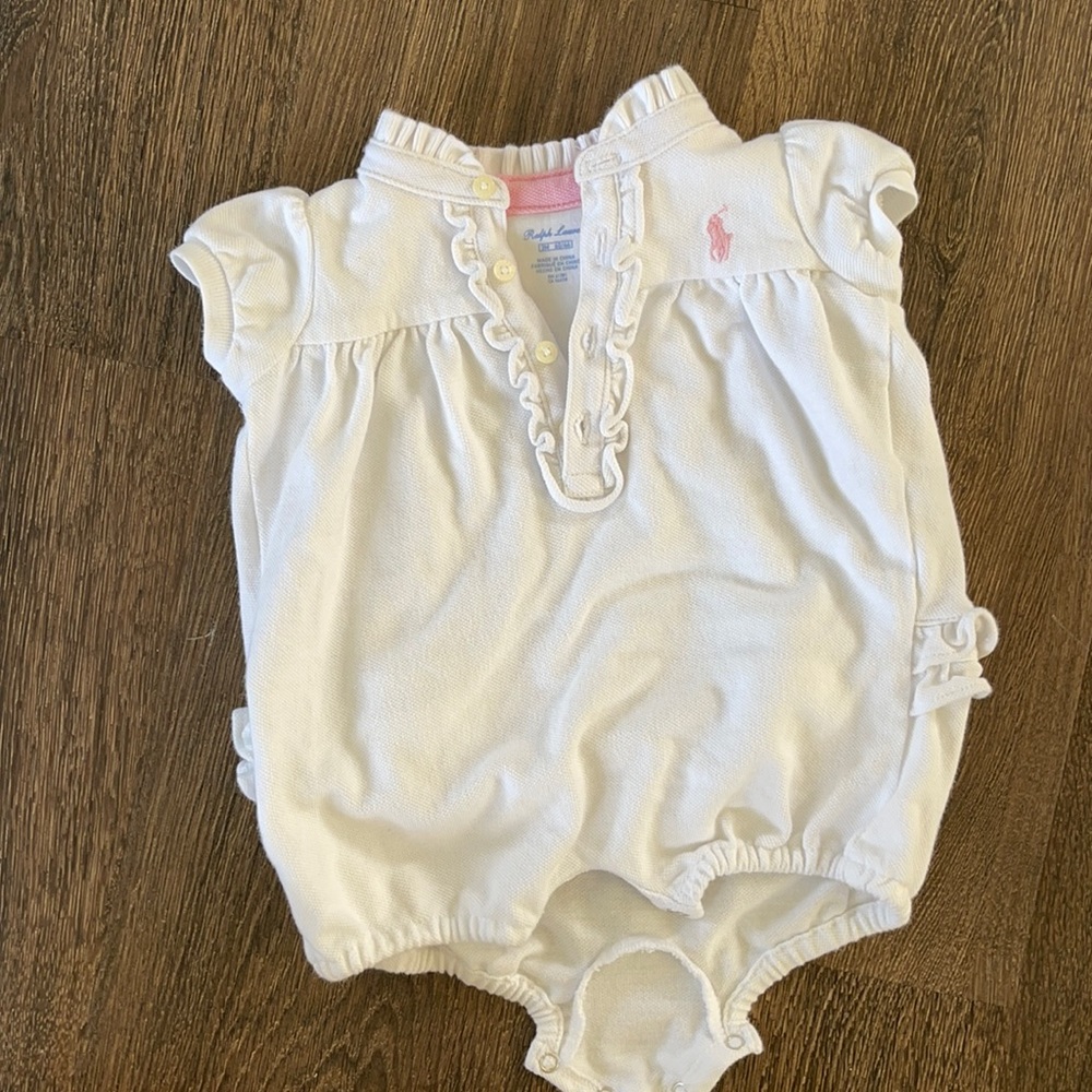 Ralph Lauren 3 months baby girl onesie